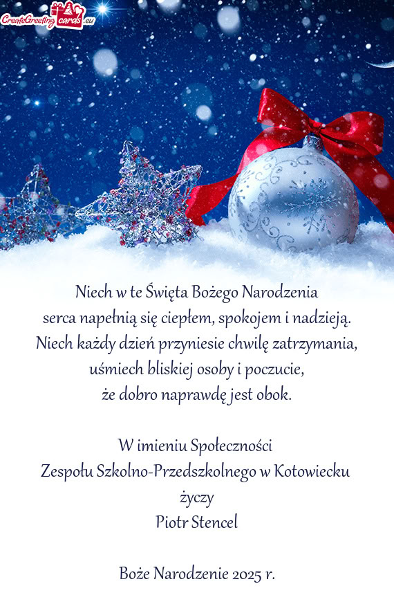 Serca napełnią się ciepłem, spokojem i nadzieją