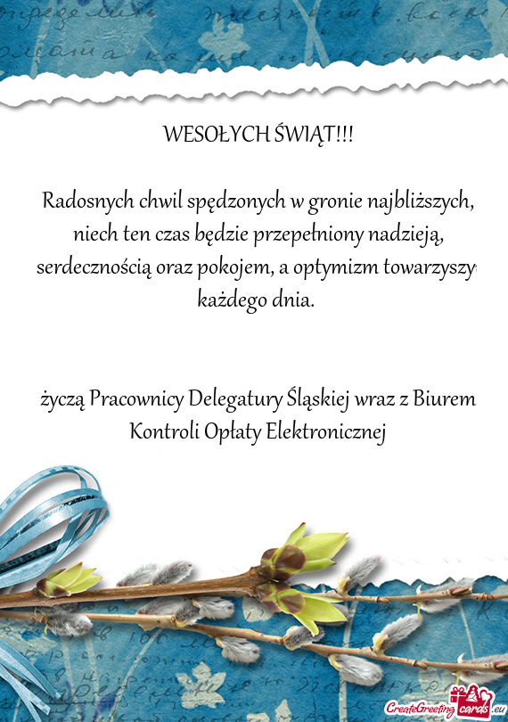 Serdecznością oraz pokojem, a optymizm towarzyszył każdego dnia