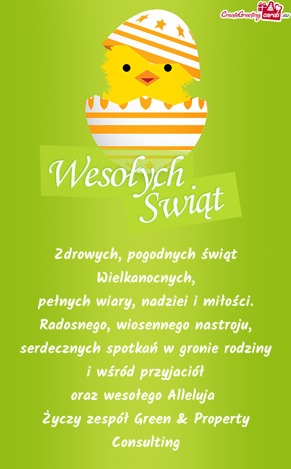 Serdecznych spotkań w gronie rodziny i wśród przyjaciół oraz wesołego Alleluja ze