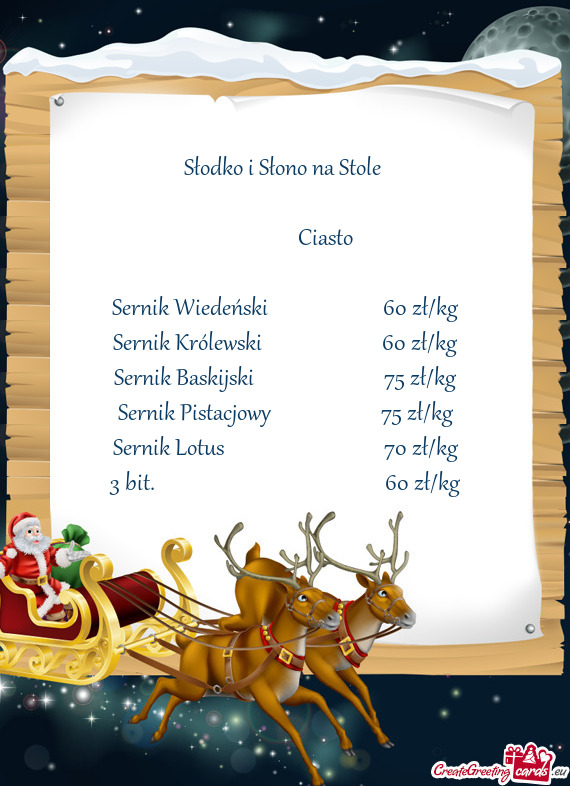 Sernik Baskijski       75 zł/kg