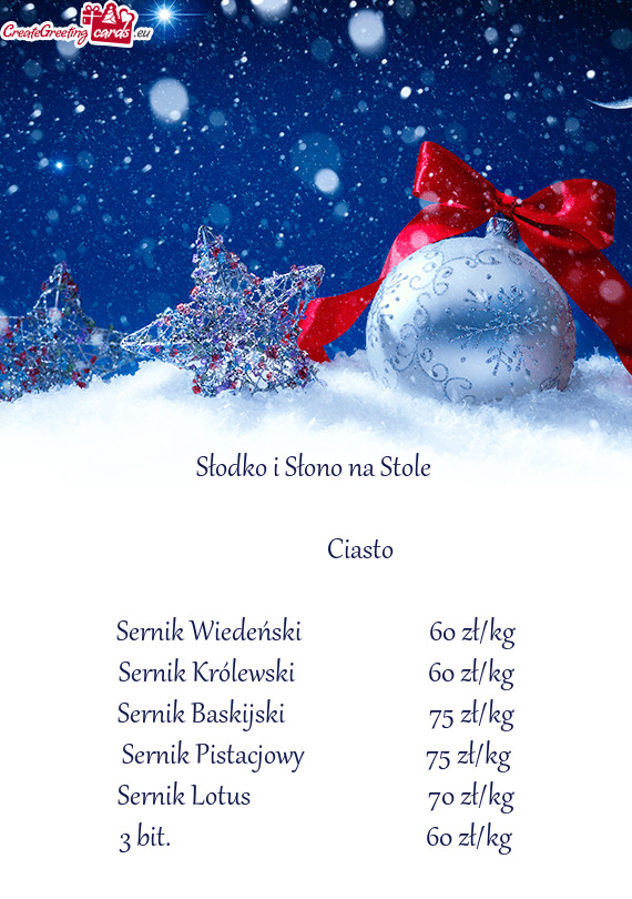 Sernik Wiedeński      60 zł/kg