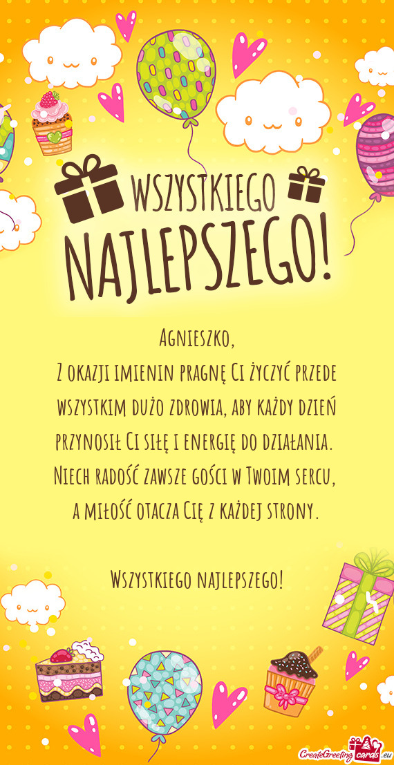 Siłę i energię do działania