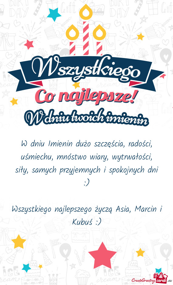 Siły, samych przyjemnych i spokojnych dni :)