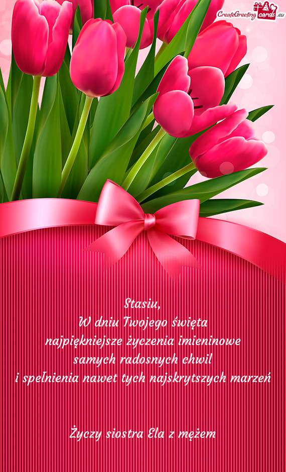 Siostra Ela z mężem