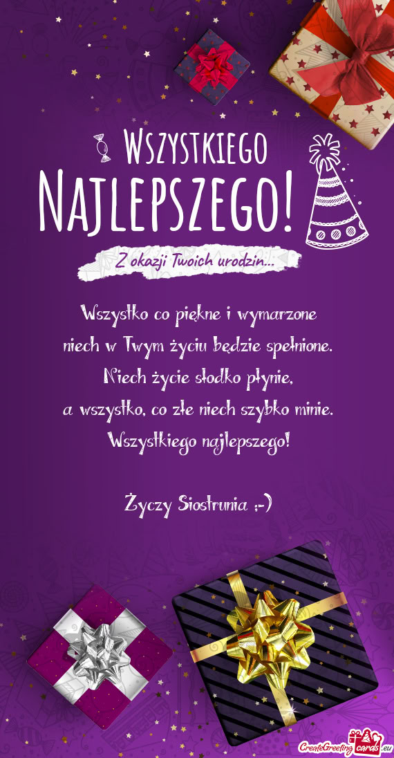 Siostrunia ;-)
