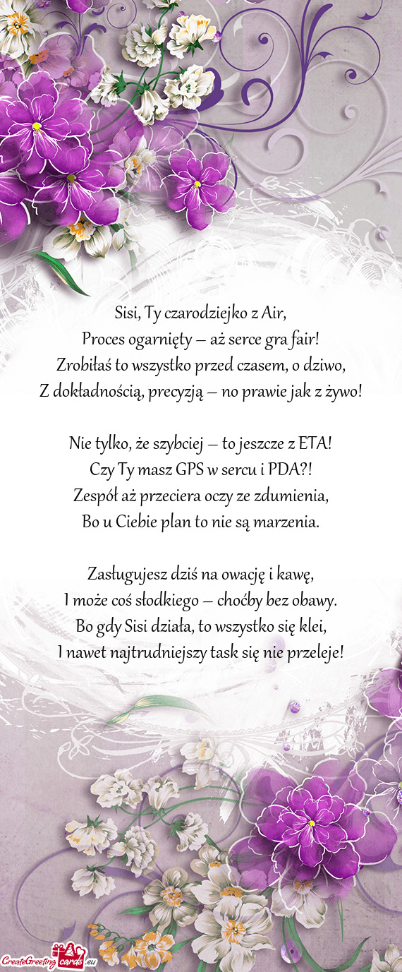 Sisi, Ty czarodziejko z Air