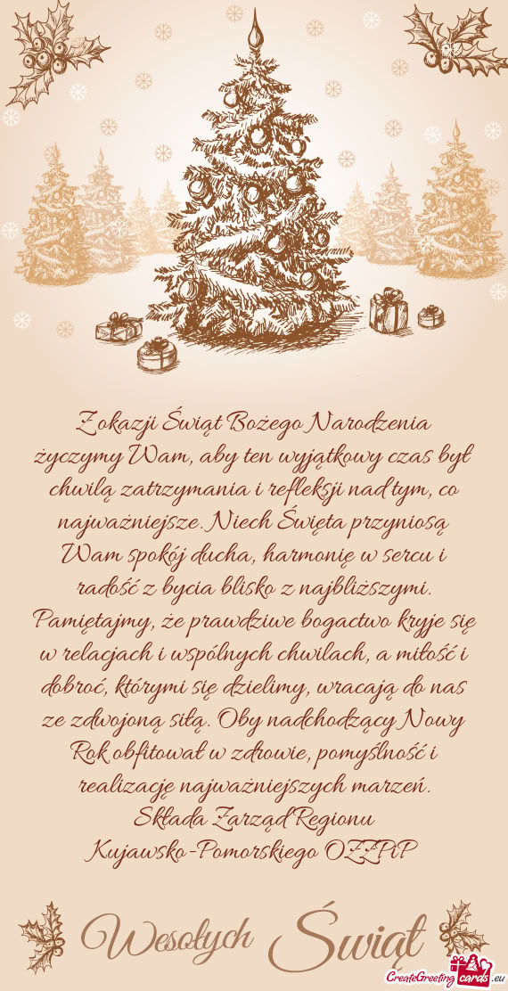 Składa Zarząd Regionu Kujawsko-Pomorskiego OZZPiP