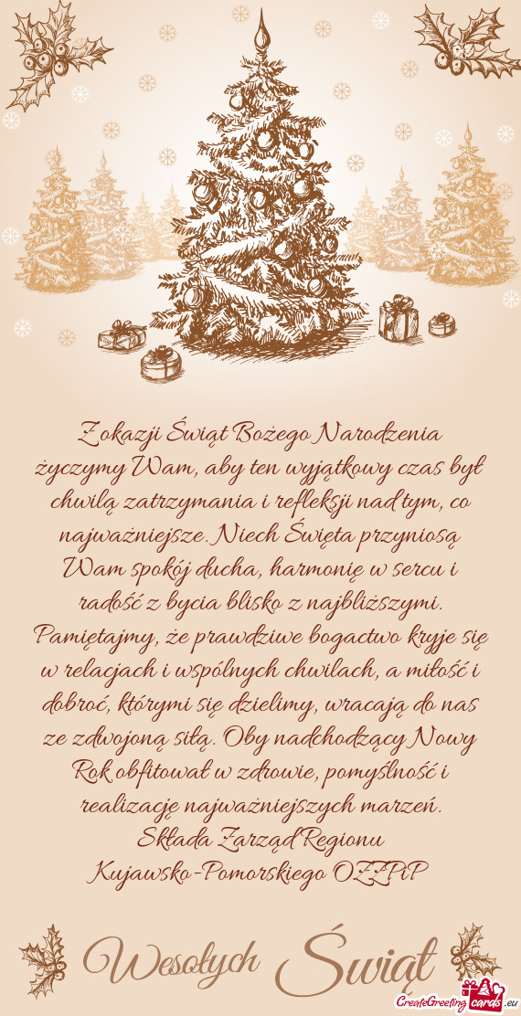 Składa Zarząd Regionu Kujawsko-Pomorskiego OZZPiP