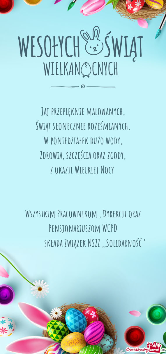 Składa Związek NSZZ ,,Solidarność 