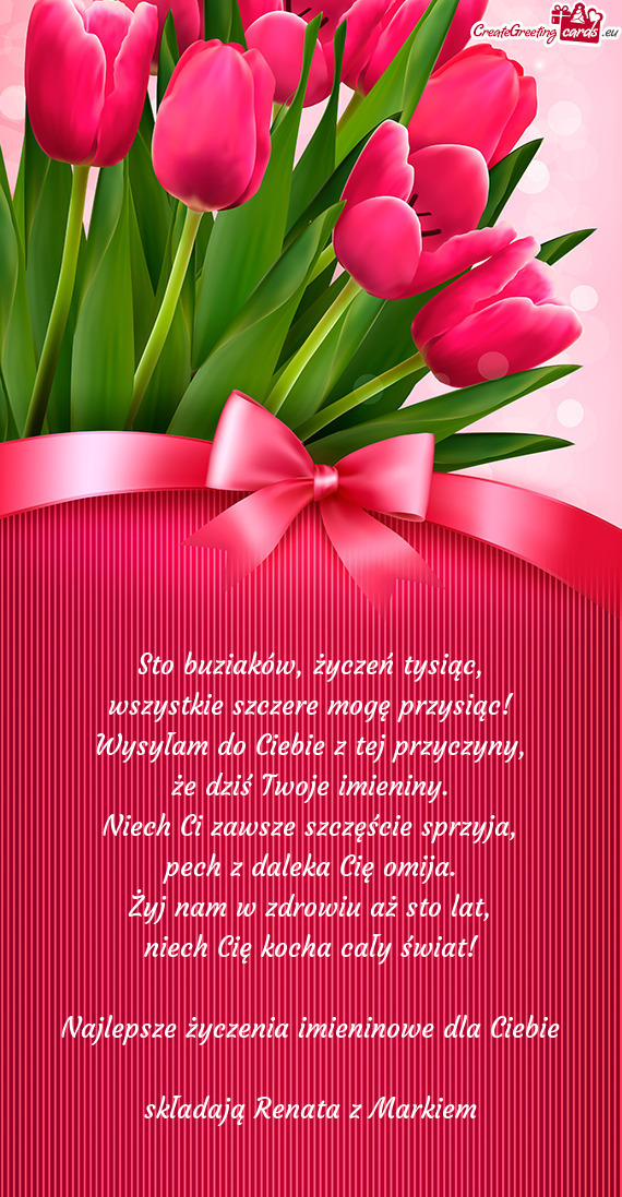 Składają Renata z Markiem