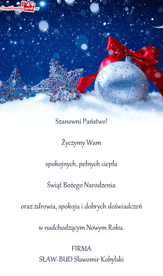 SŁAW-BUD Sławomir Kobylski