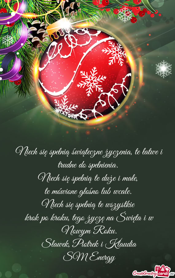 Sławek, Piotrek i Klaudia