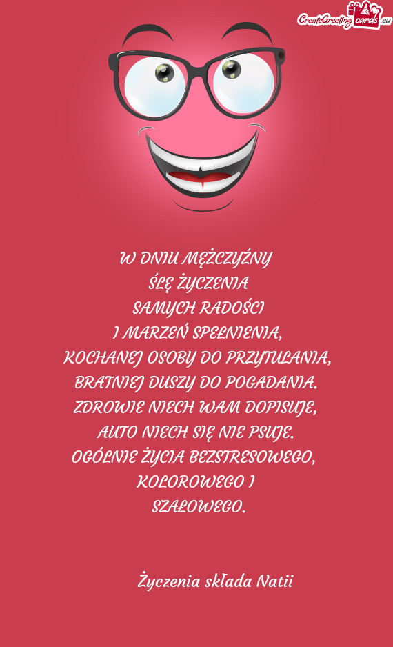 ŚLĘ ŻYCZENIA