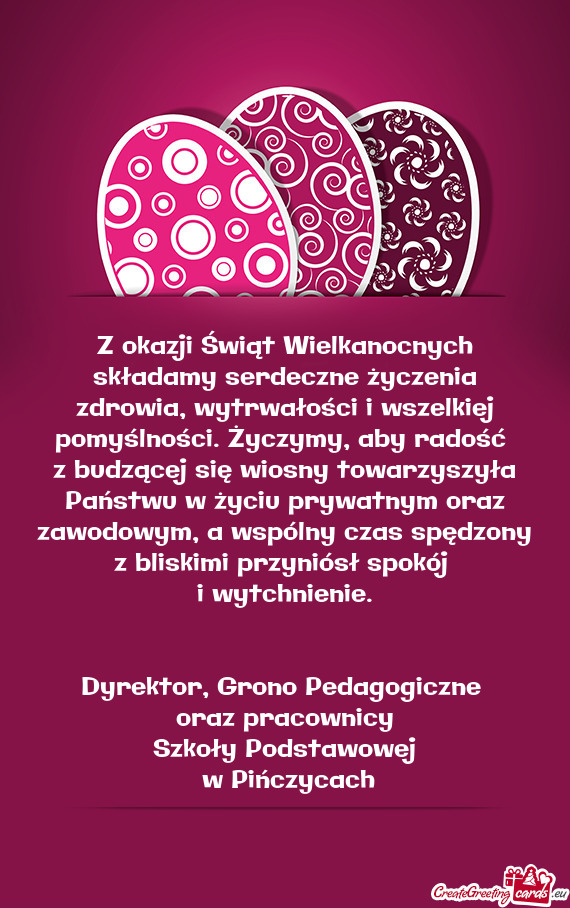 Ślności. Życzymy, aby radość