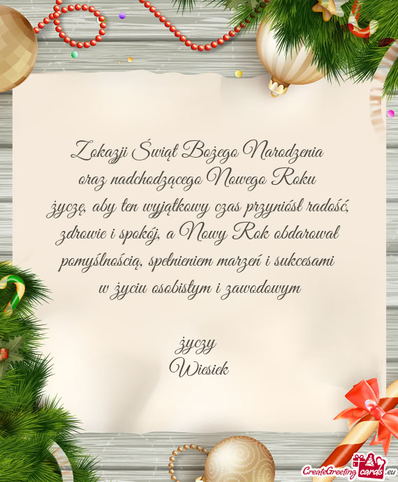 Ślnością, spełnieniem marzeń i sukcesami