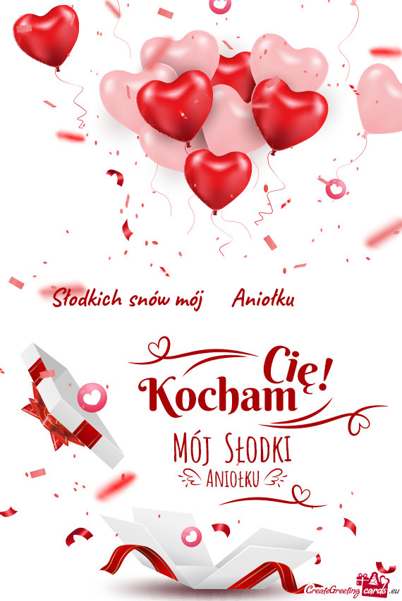 Słodkich snów mój♥️Aniołku♥️❣️