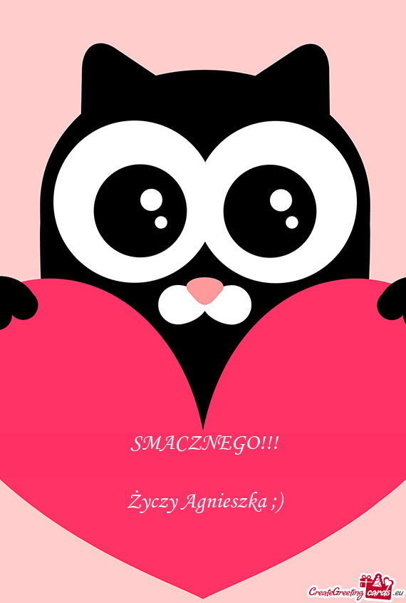 SMACZNEGO!!! Agnieszka ;)