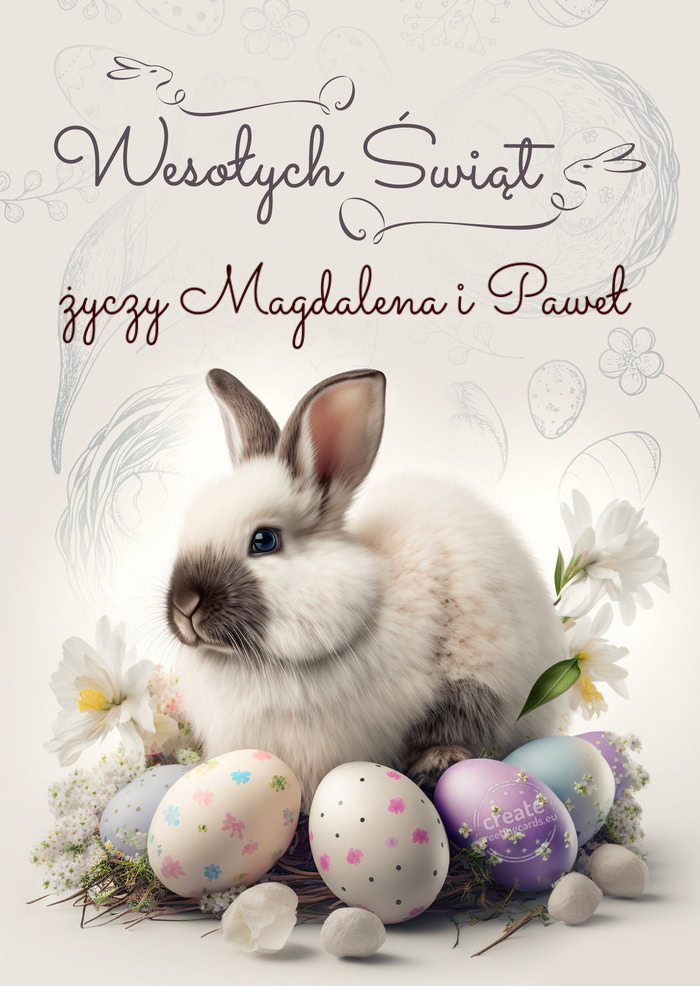 Smacznego jajka Magdalena i Paweł