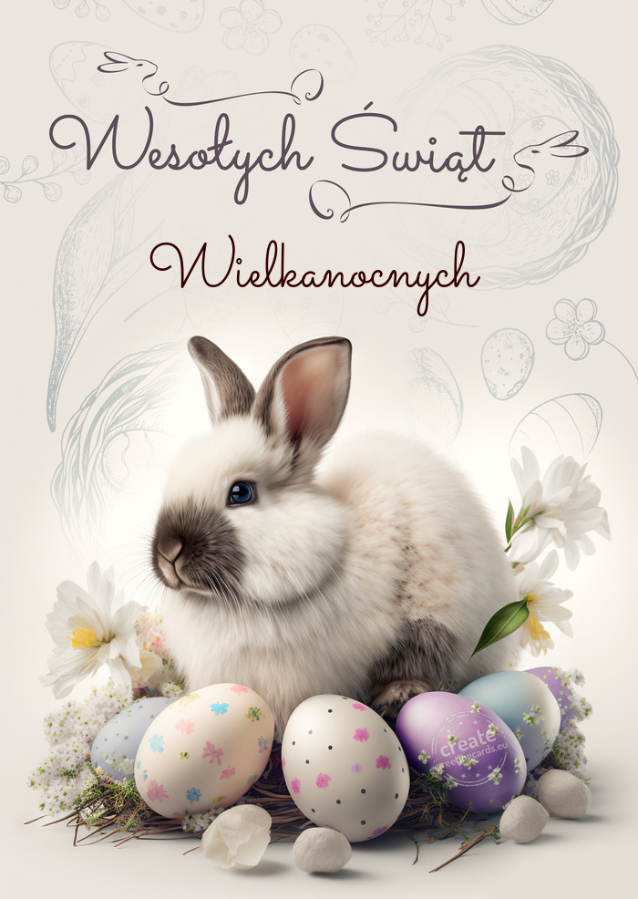 Smacznego jajka życzy Wielkanocnych