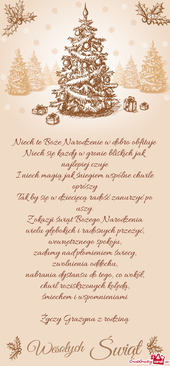 Śmiechem i wspomnieniami Grażyna z rodziną