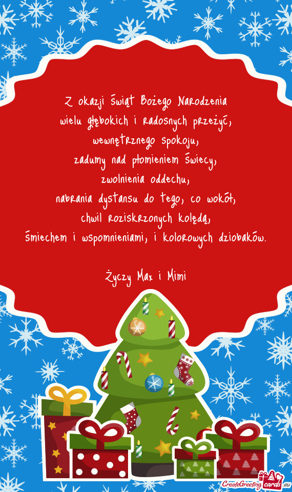 Śmiechem i wspomnieniami, i kolorowych dziobaków