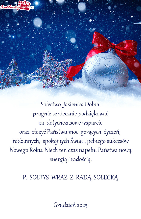 Sołectwo Jasienica Dolna