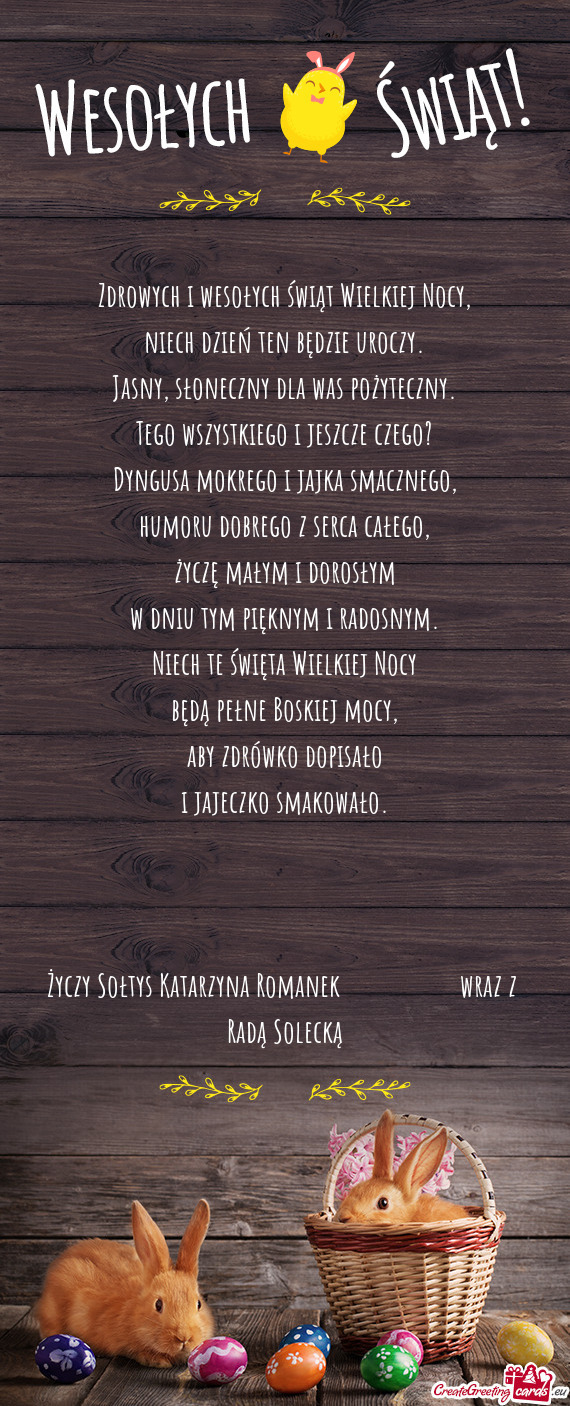 Sołtys Katarzyna Romanek     wraz z Radą Solecką