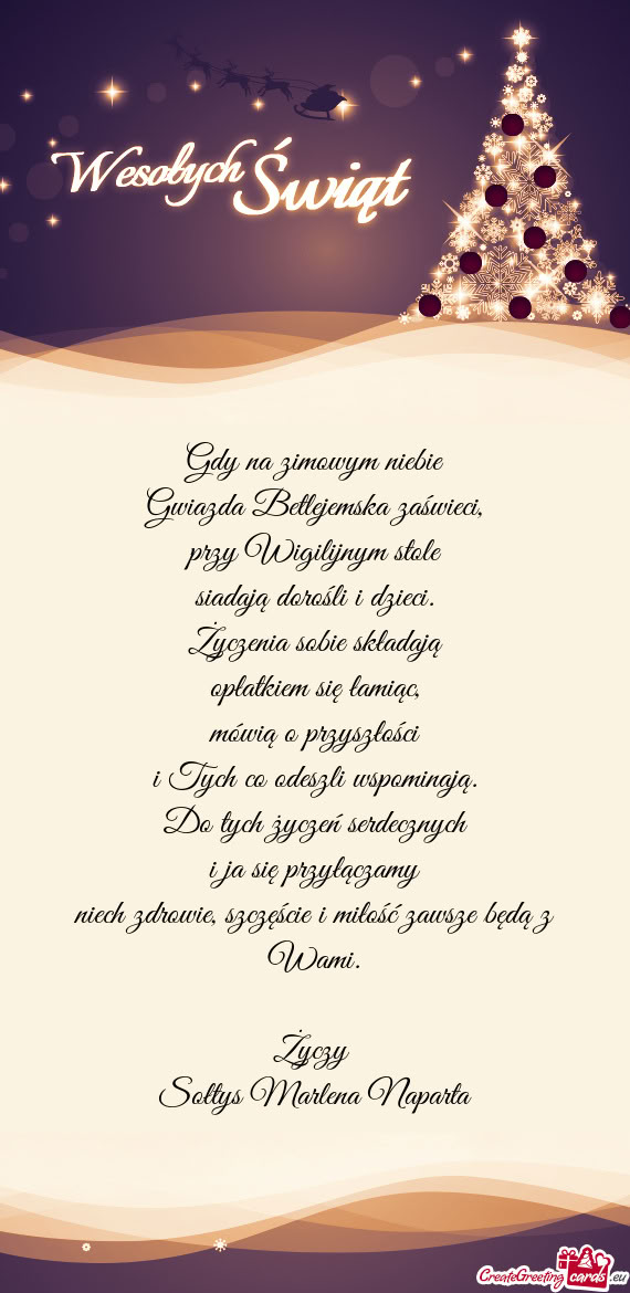 Sołtys Marlena Naparta