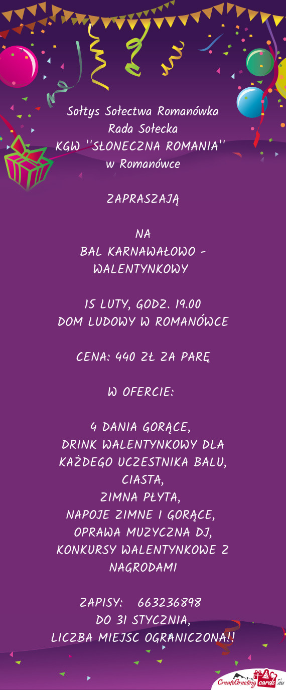 Sołtys Sołectwa Romanówka