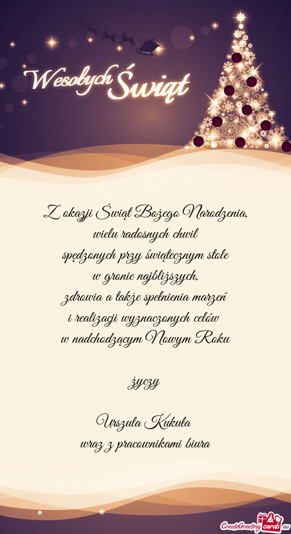 Spędzonych przy świątecznym stole