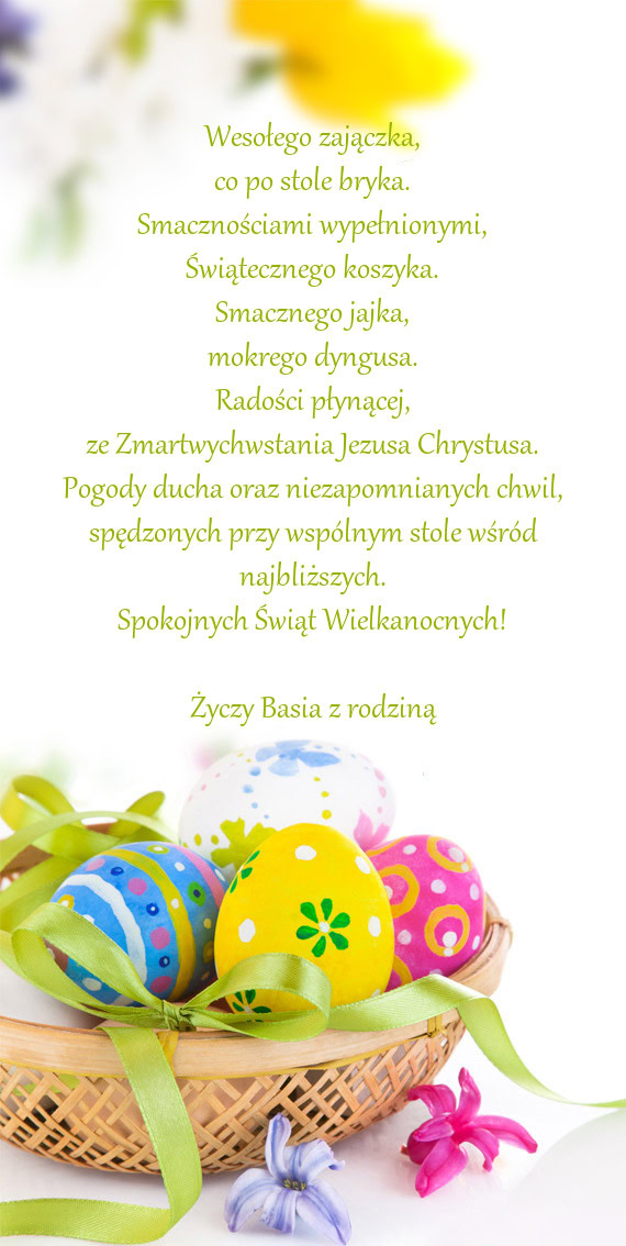 Spędzonych przy wspólnym stole wśród najbliższych