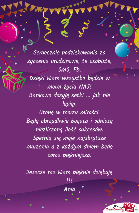 Spełnią się moje najskrytsze marzenia a z każdym dniem będę coraz piękniejsza