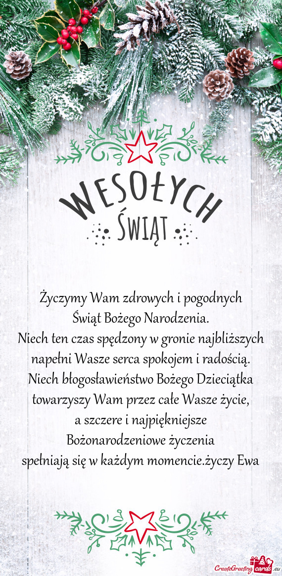 Spełniają się w każdym momencie.Ewa