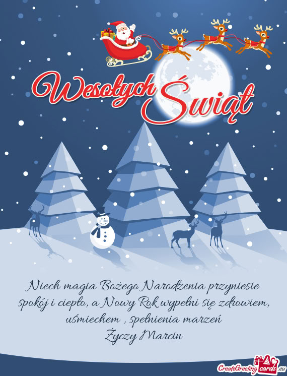 Spełnienia marzeń Marcin