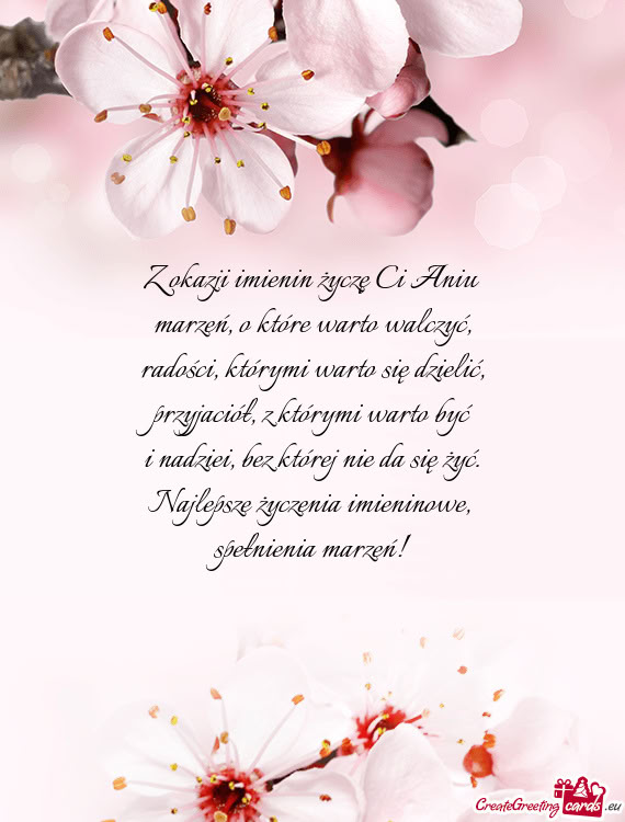 Spełnienia marzeń! 😘🥰💐