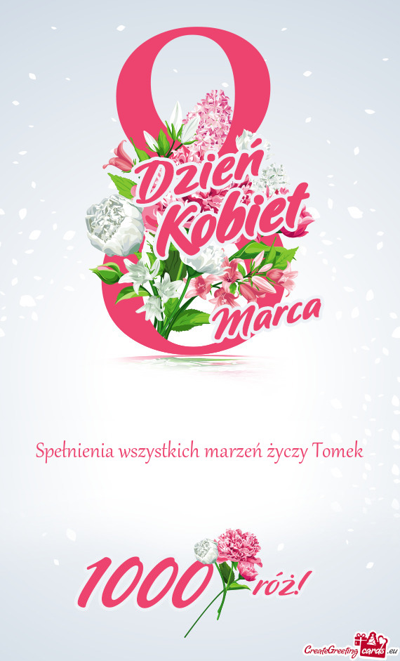 Spełnienia wszystkich marzeń Tomek