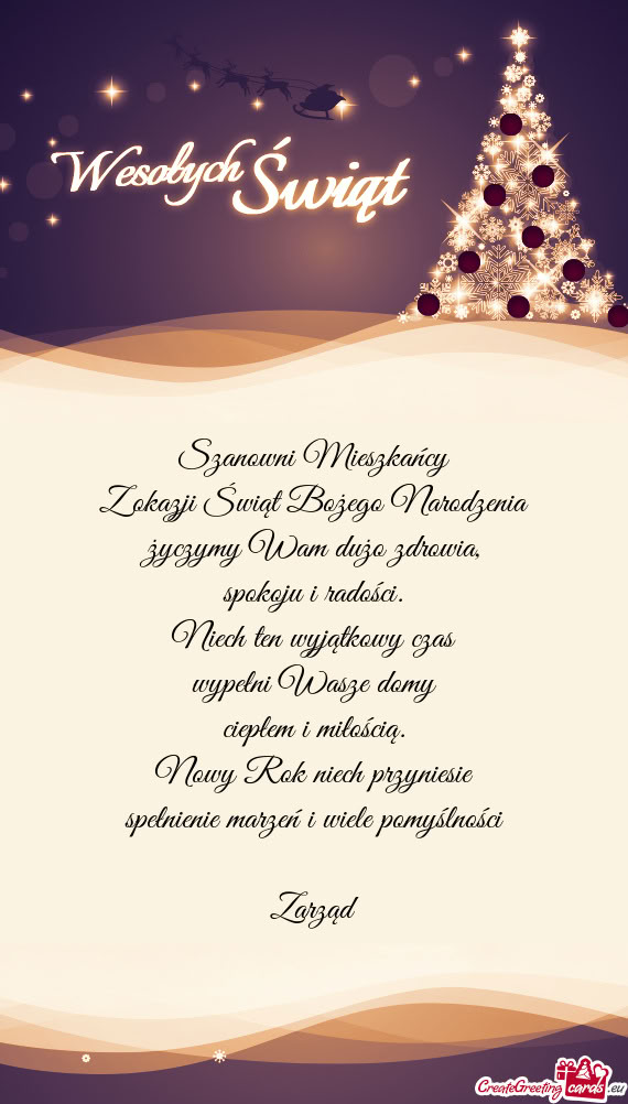 Spełnienie marzeń i wiele pomyślności