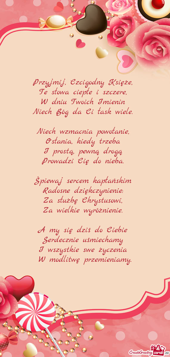 Śpiewaj sercem kapłańskim