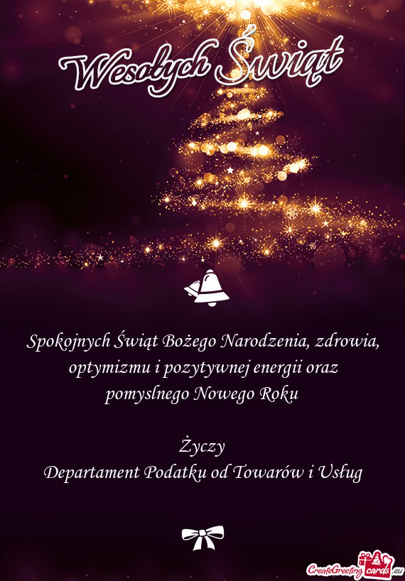Spokojnych Świąt Bożego Narodzenia, zdrowia, optymizmu i pozytywnej energii oraz pomyslnego Noweg