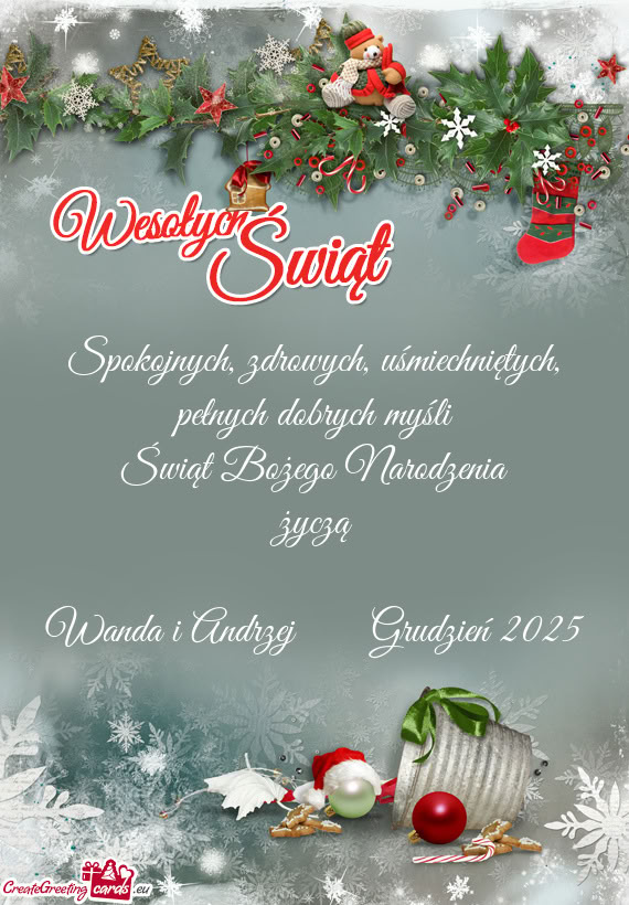 Spokojnych, zdrowych, uśmiechniętych