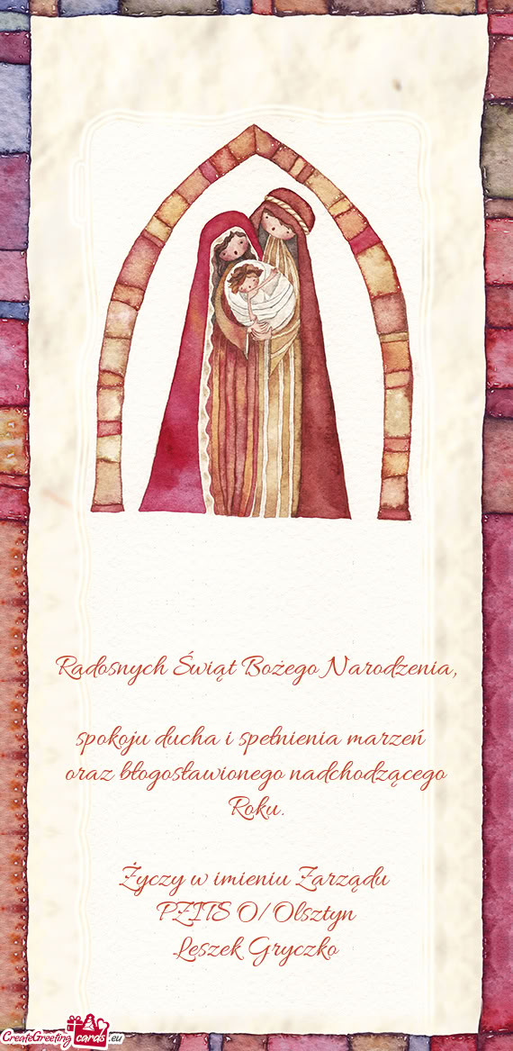 Spokoju ducha i spełnienia marzeń