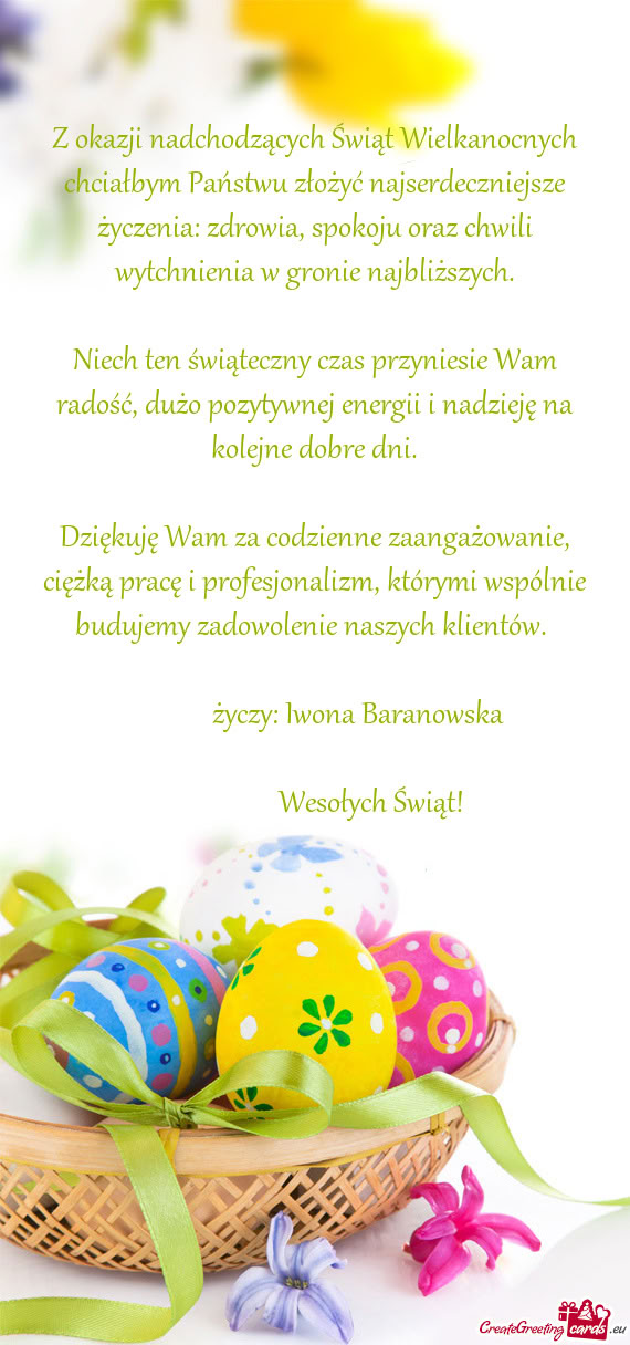 Spokoju oraz chwili wytchnienia w gronie najbliższych