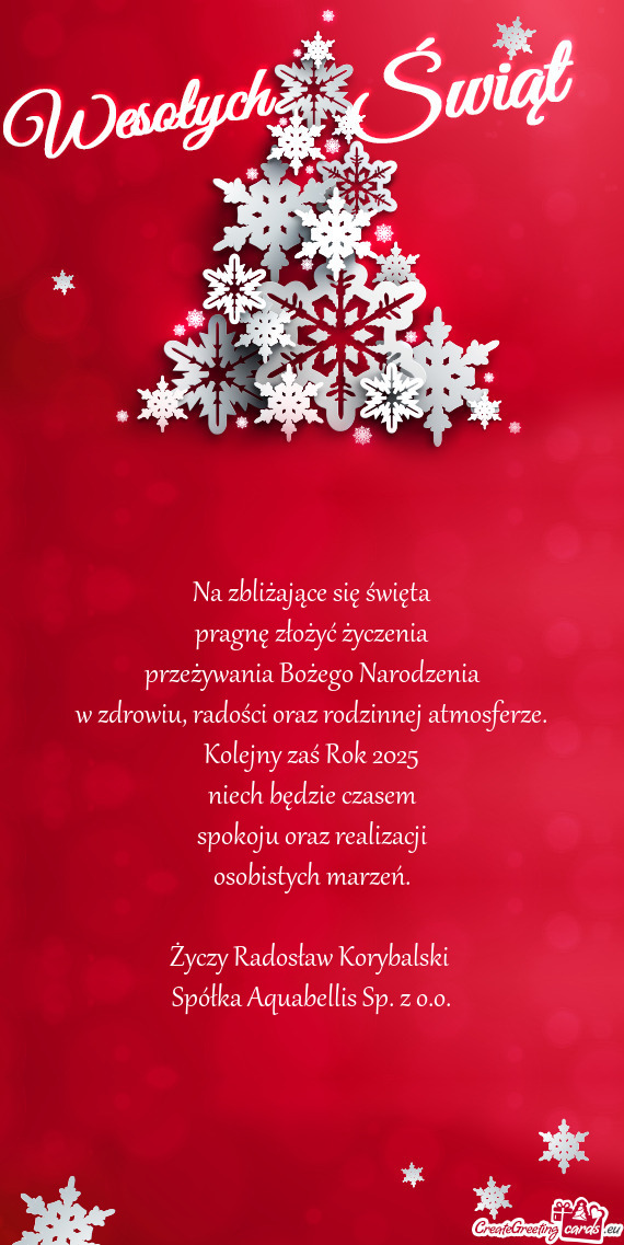 Spokoju oraz realizacji