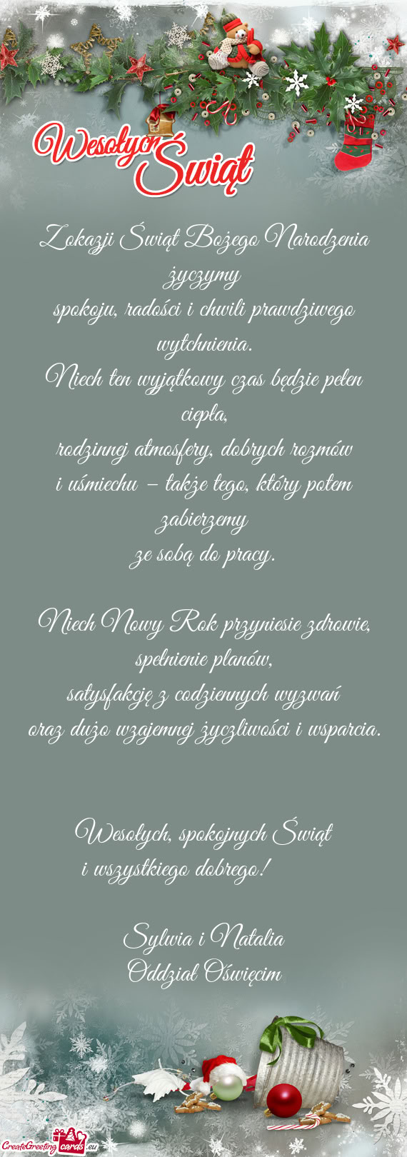 Spokoju, radości i chwili prawdziwego wytchnienia