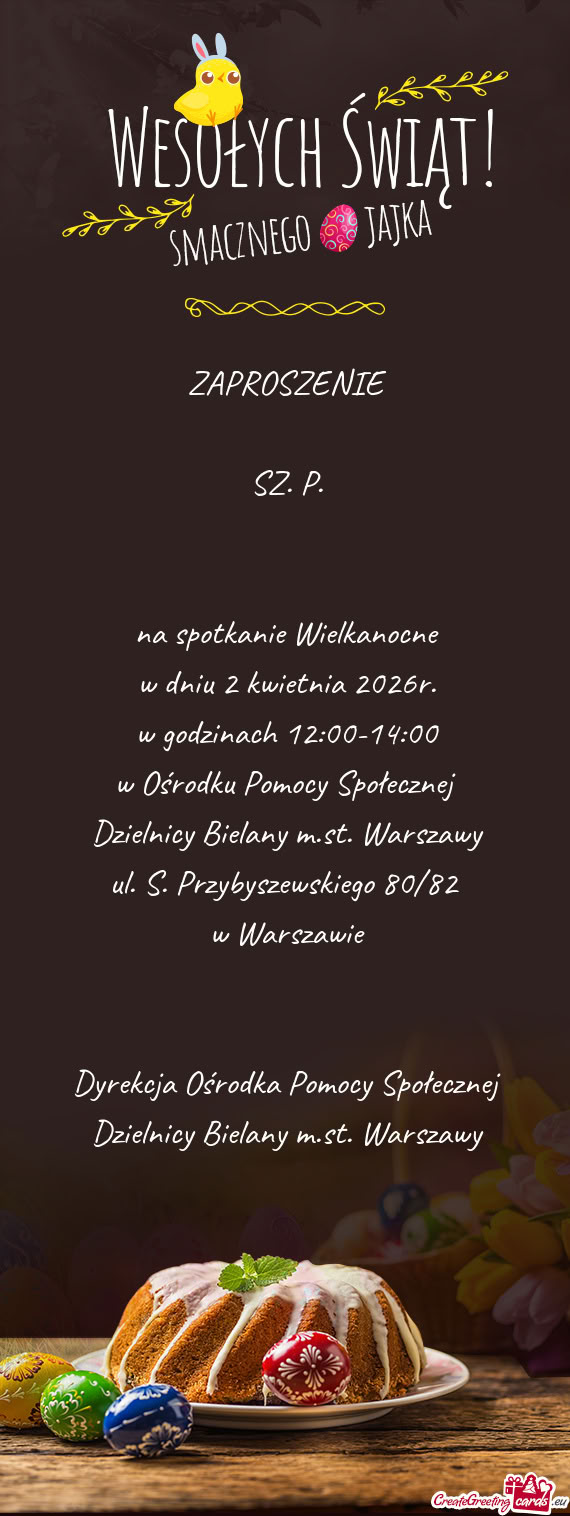 Społecznej Dzielnicy