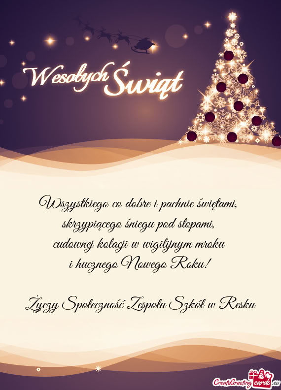 Społeczność Zespołu Szkół w Resku