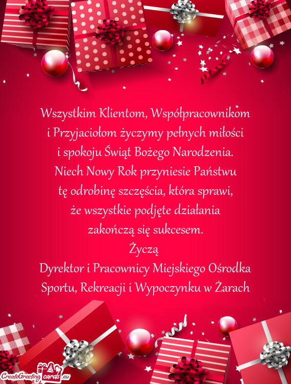 Sportu, Rekreacji i Wypoczynku w Żarach