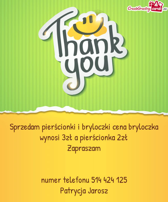 Sprzedam pierścionki i bryloczki cena bryloczka wynosi 3zł a pierścionka 2zł