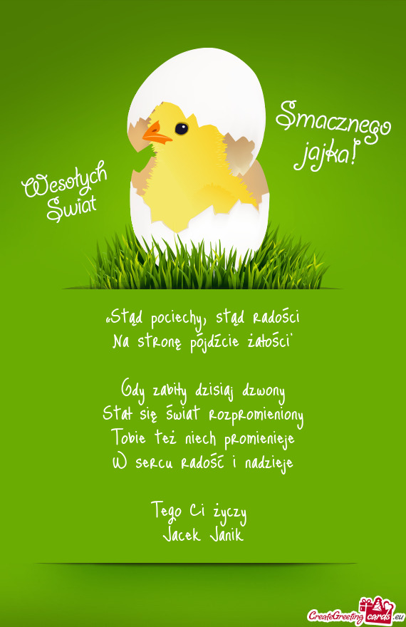 „Stąd pociechy, stąd radości