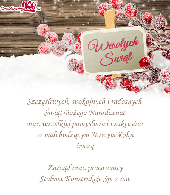 Stalmet Konstrukcje Sp. z o.o